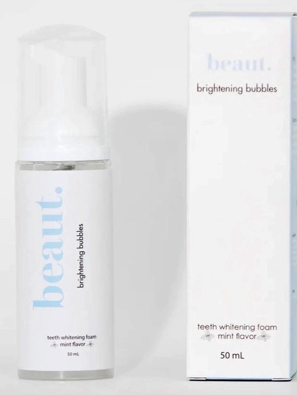 NWT- beaut. Brightening Bubbles Teeth Whitening Foam. Teeth Whitening Foam
